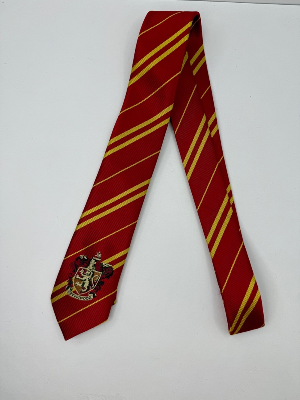 Harry Potter Gryffindor House Tie Hogwarts Necktie Embroidered Logo Cosplay